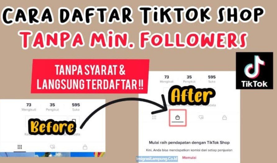 Cara Daftar TikTok Affiliate Tanpa Minimal Followers Cara Daftar TikTok Affiliate Tanpa Minimal Followers